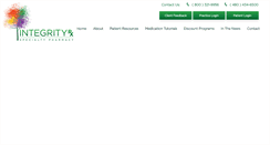 Desktop Screenshot of integrityrxsp.com